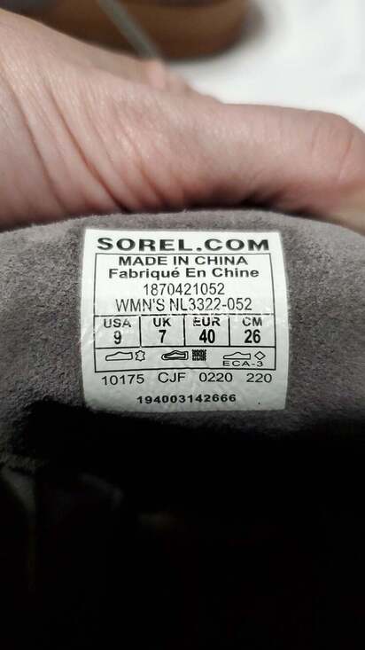 Amazon.com | Sorel Evie™ Ankle Lace Quarry/Grill 8.5 B (M  Sorel Women\'s Evie Lace Waterproof Wedge Bootie Quarry Grey Size 9